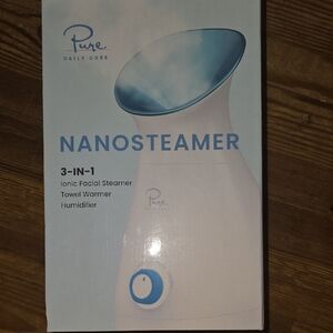 Pure Daily Care Nanosteamer - White with Light Blue